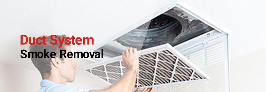 Banner of duct system smoke removal service