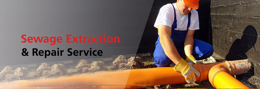 Sewage Extraction and Repair Service in Greater Tulsa