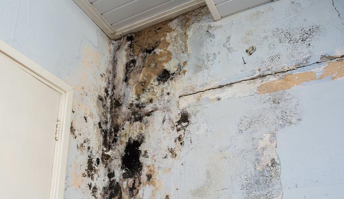 Structural damage by mold